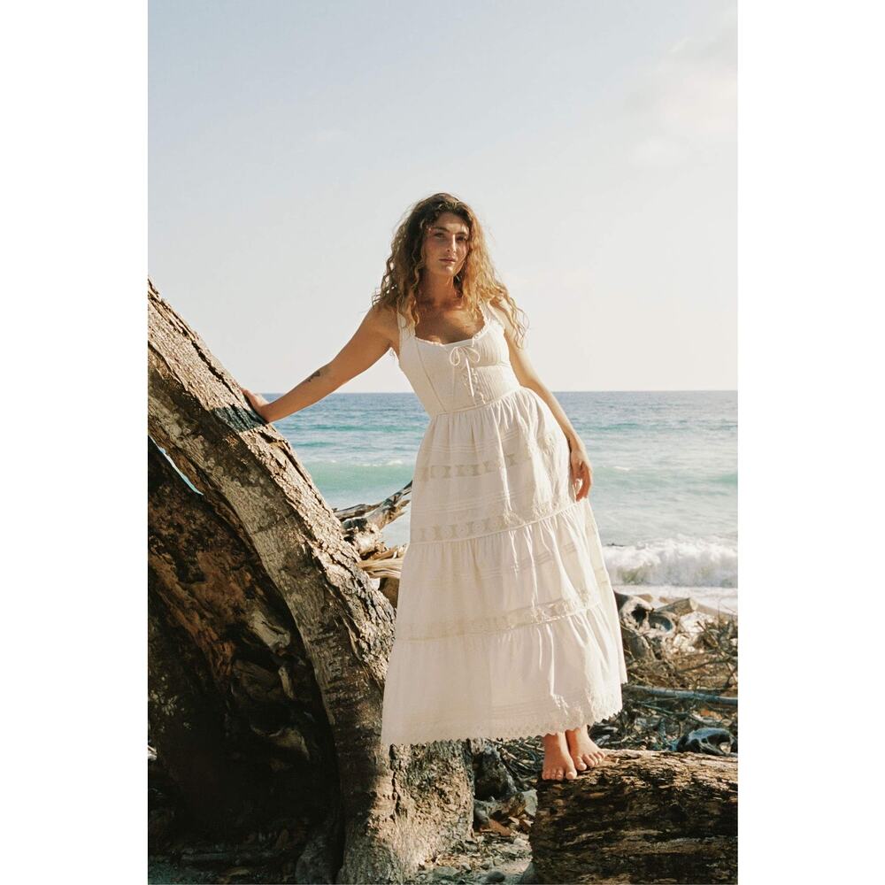 Christy Dawn Adele dress in the Pearl Embroider Small - Picture 3 of 8